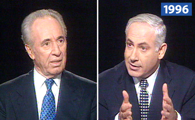 "נתניהו התאמן, פרס בא כלאחר יד" (צילום: חדשות 2)