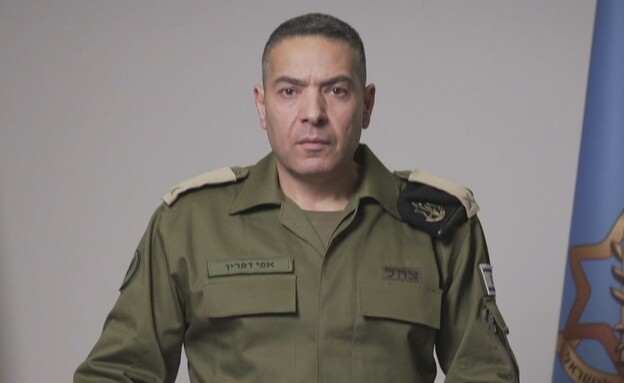 הצהרת דובר צה"ל תא"ל אפי דפרין (צילום: דובר צה"ל) הצהרת דובר צה"ל תא"ל אפי דפרין (צילום: דובר צה"ל)